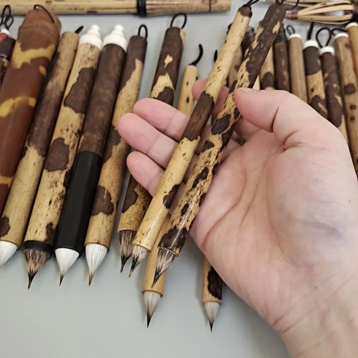 狼紫豪缠纸鸡距笔小号和中号