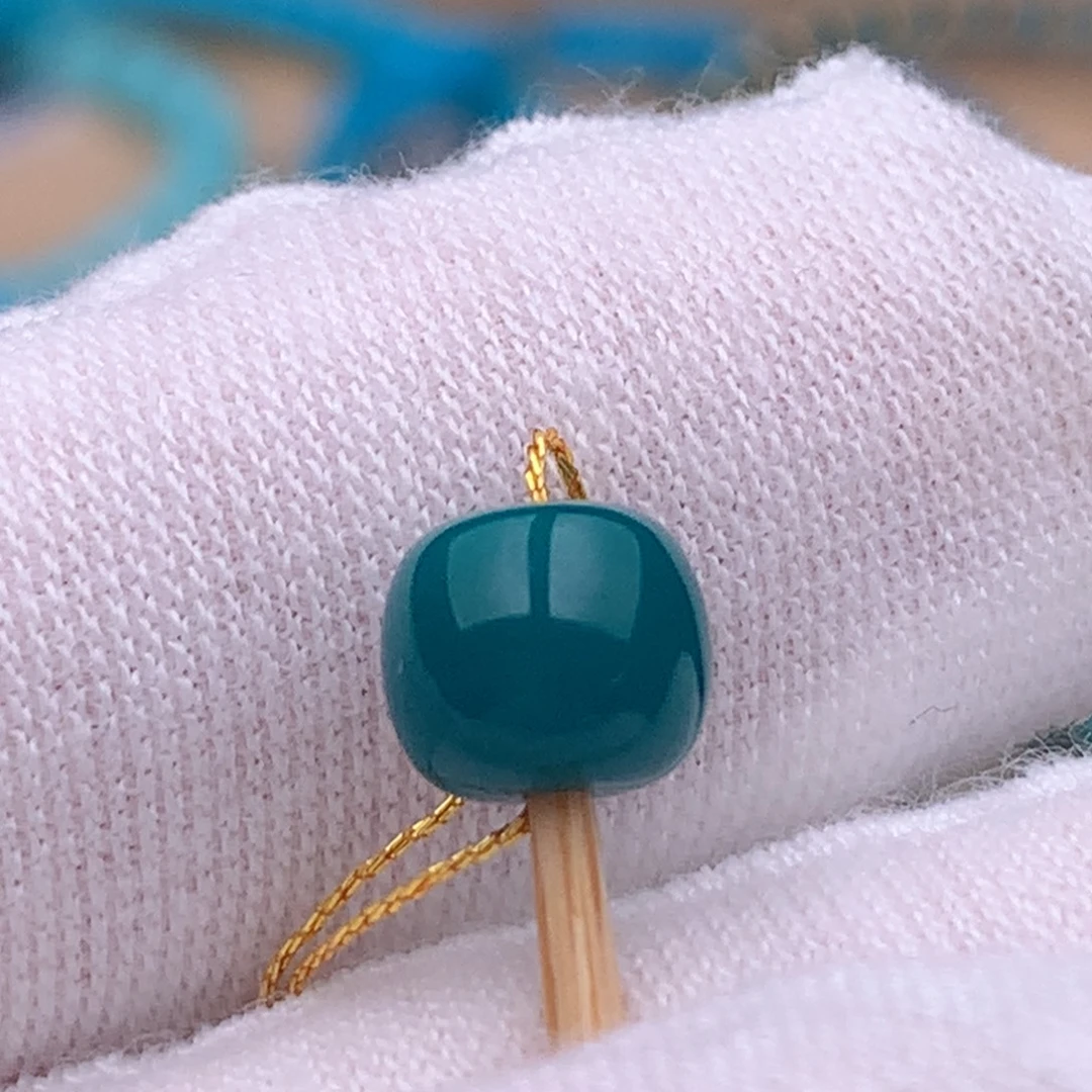 绿松石未镶嵌珠宝奇石7mm