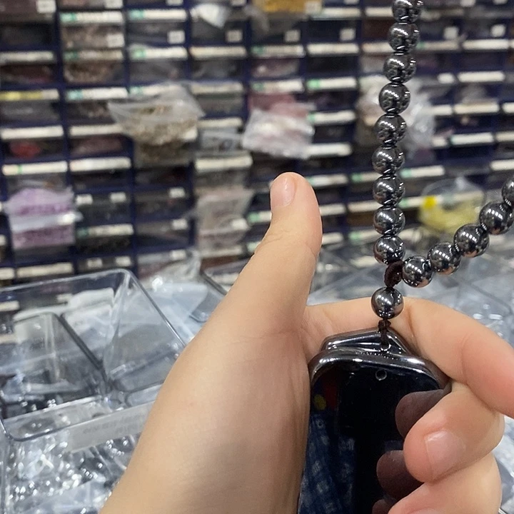 正品的太赫兹石8mm无事牌