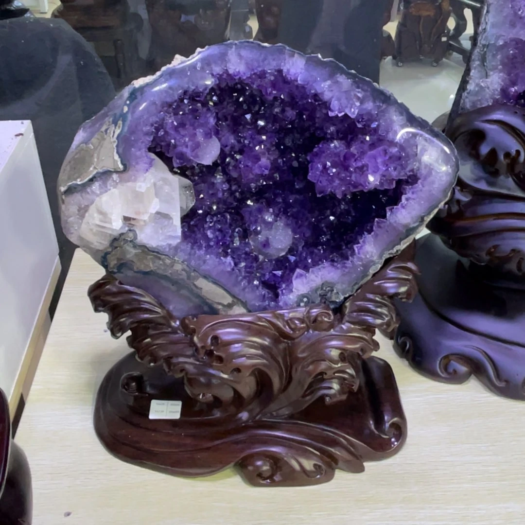 未镶嵌大型摆件（非配饰）紫晶