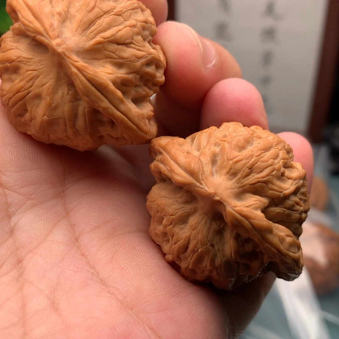 叫***仔把件文玩核桃佛度63