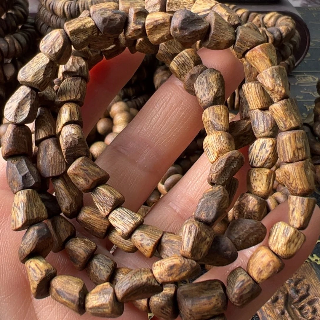 紫***林手串沉香奇楠树丁多圈