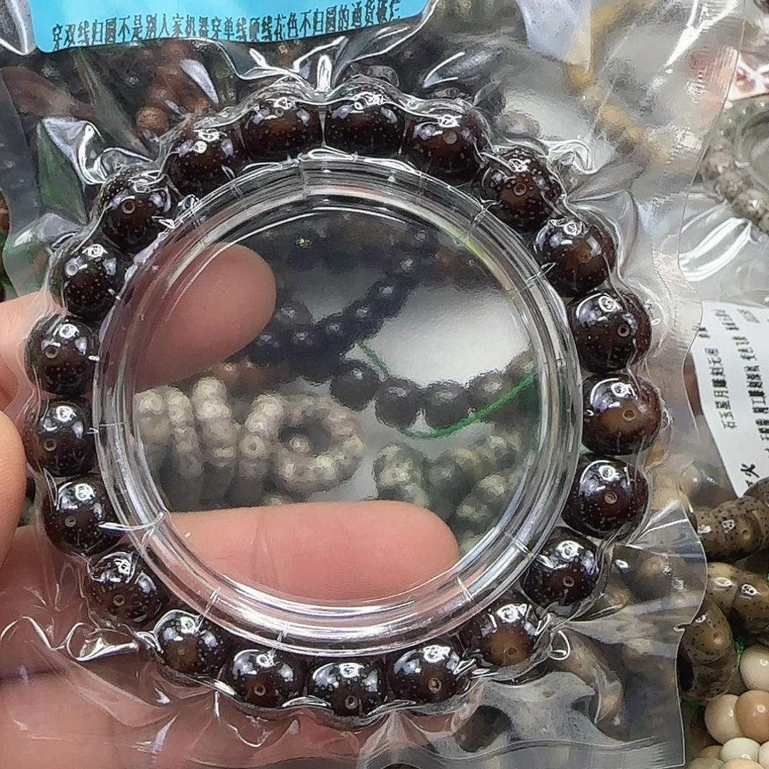 手串星月菩提29高端黑金星月菩提11单圈