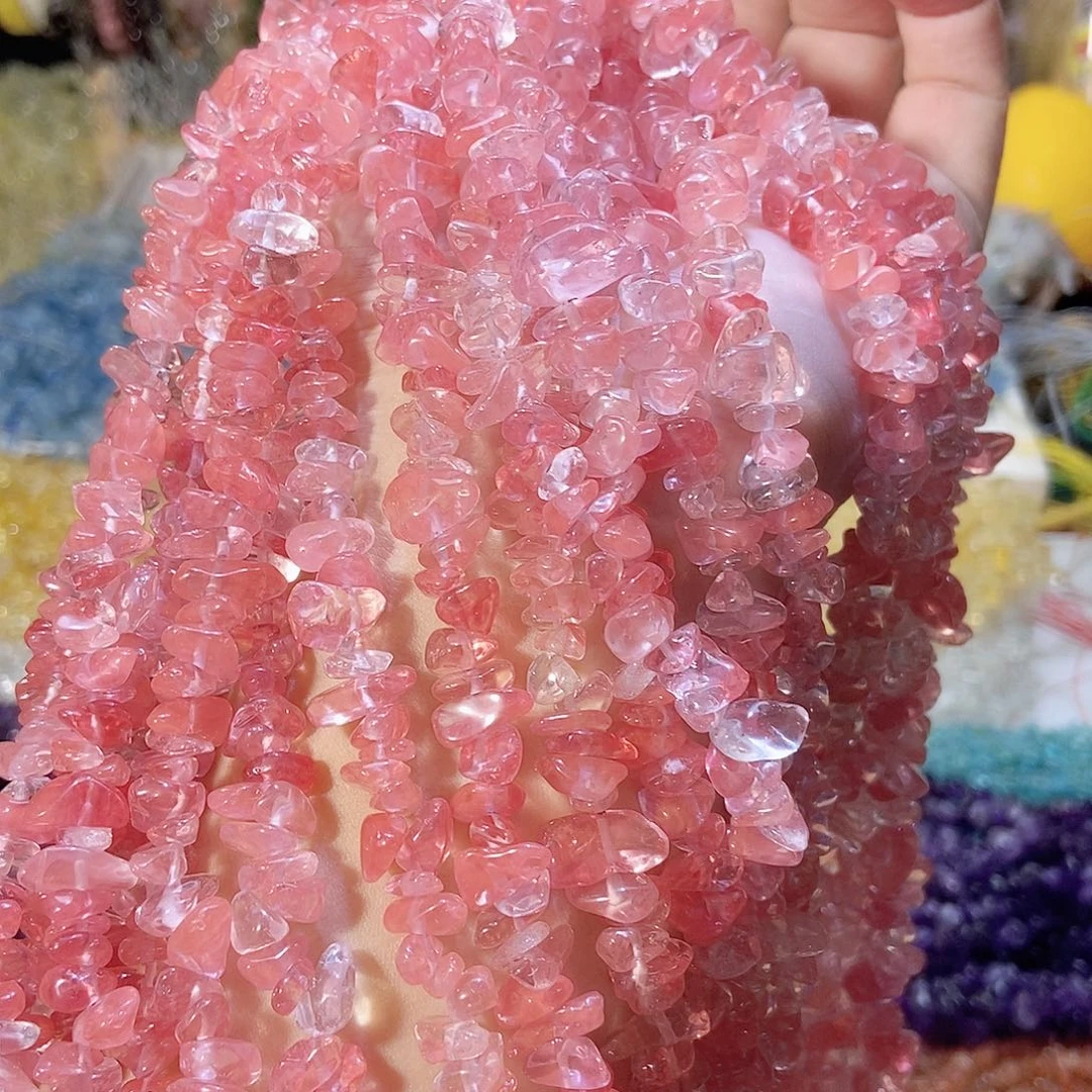 未镶嵌珠宝半成品水晶西瓜晶