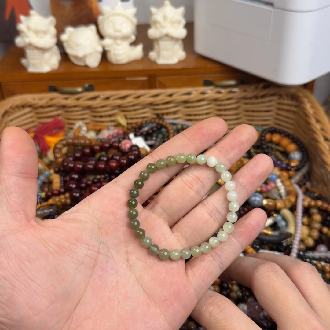 和田玉（糖玉）手链未镶嵌