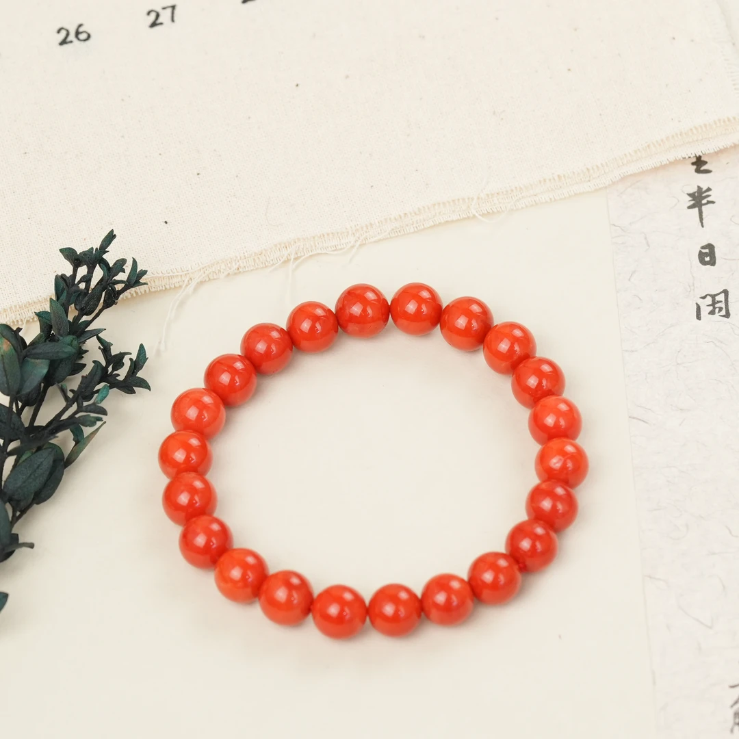 【美祈专属】9mm沙丁圆珠手串13号-gu1244qz-多样性发一（孤）