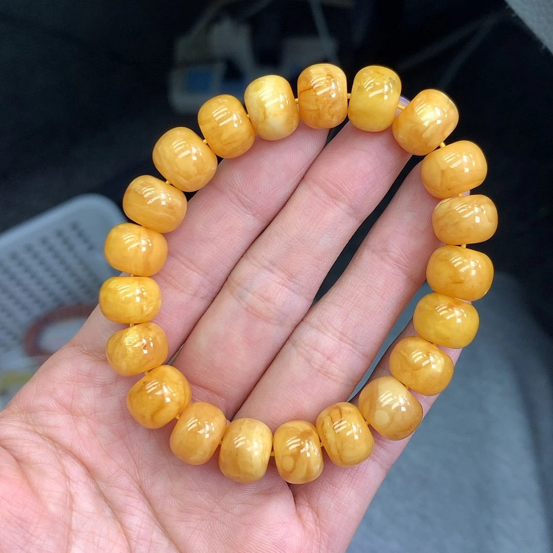 琥珀未镶嵌珠宝奇石11mm➕