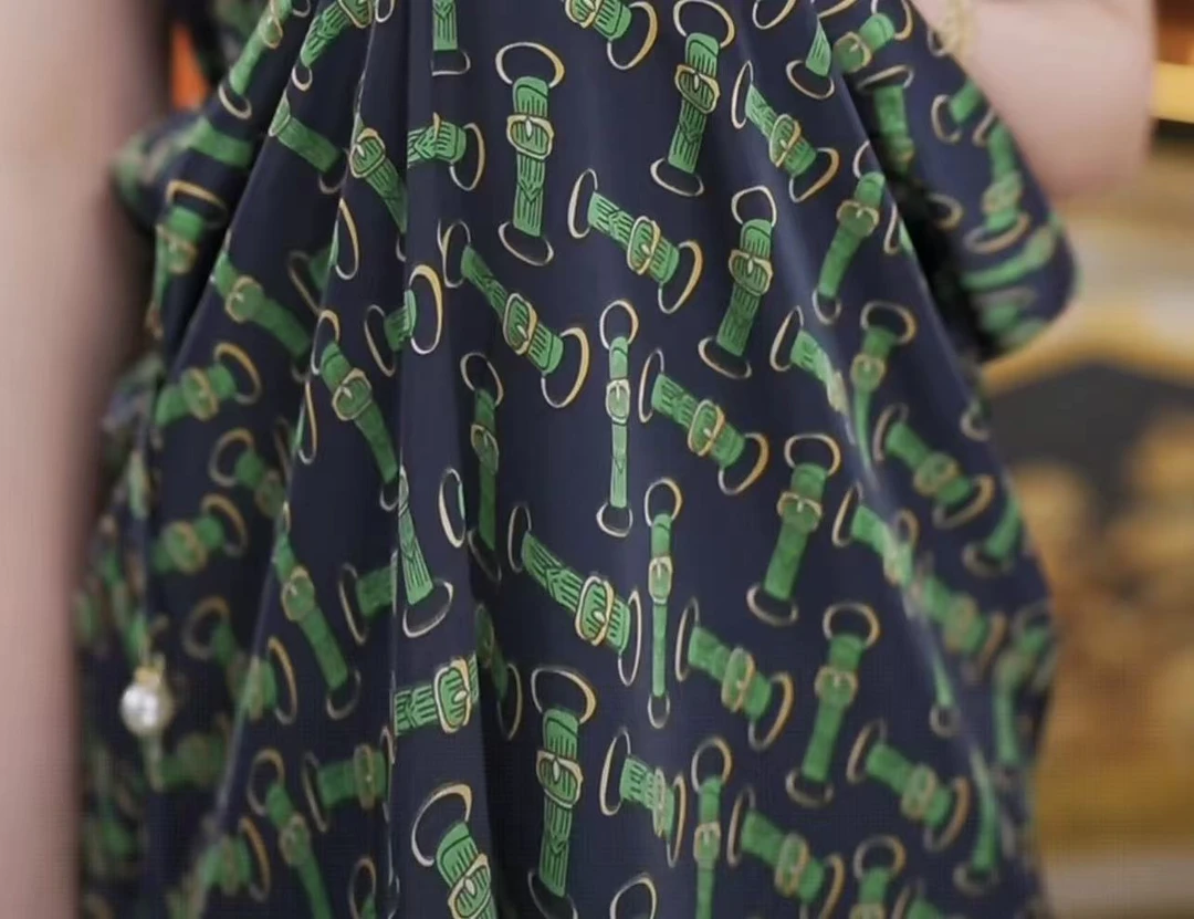 【送腰带】杭州正品2025年新款气质高端显瘦显白罗马假日连衣裙女