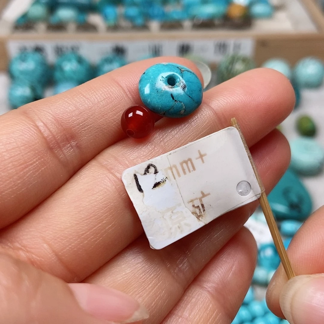 未镶嵌南红玛瑙珠宝半成品