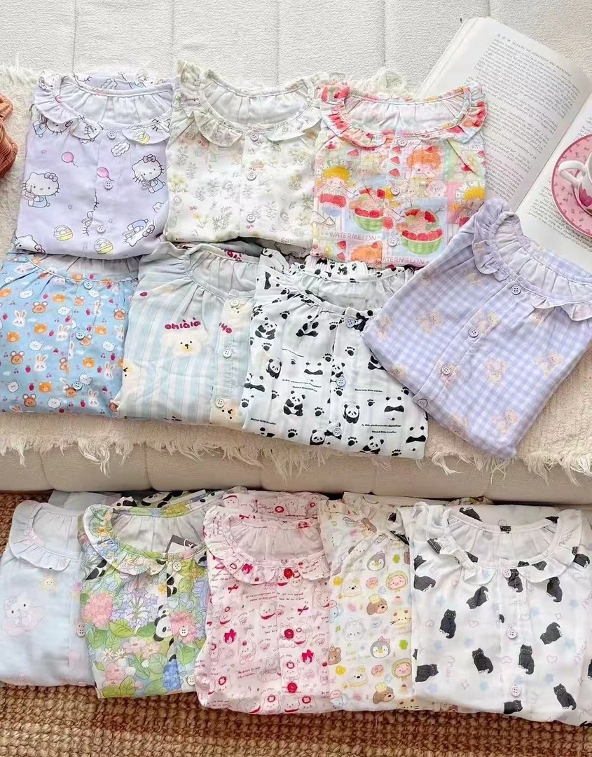 亲子双纱家居服套装