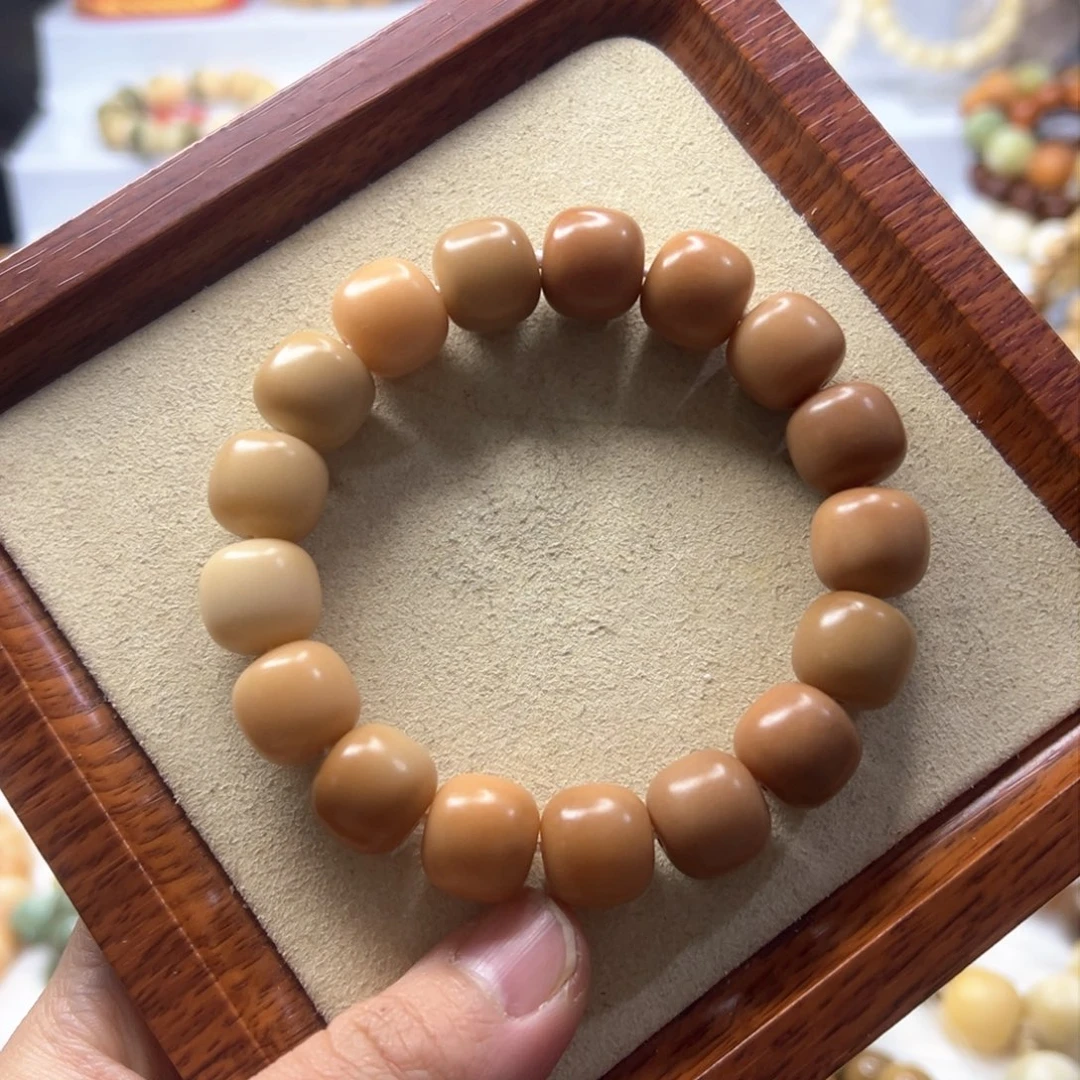 菩提根/象牙果手串ㅤ****ㅤ纯手工干磨