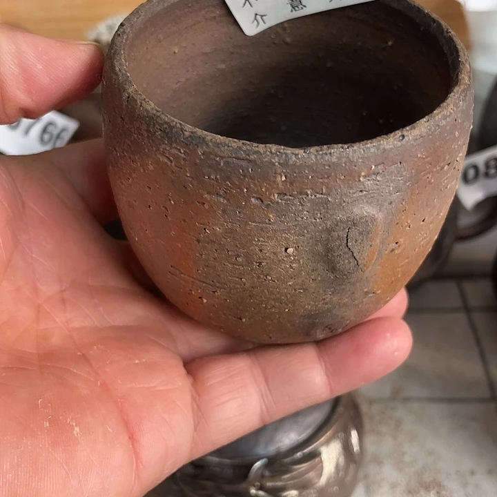 娇***虎陶杯子柴烧纯手工063