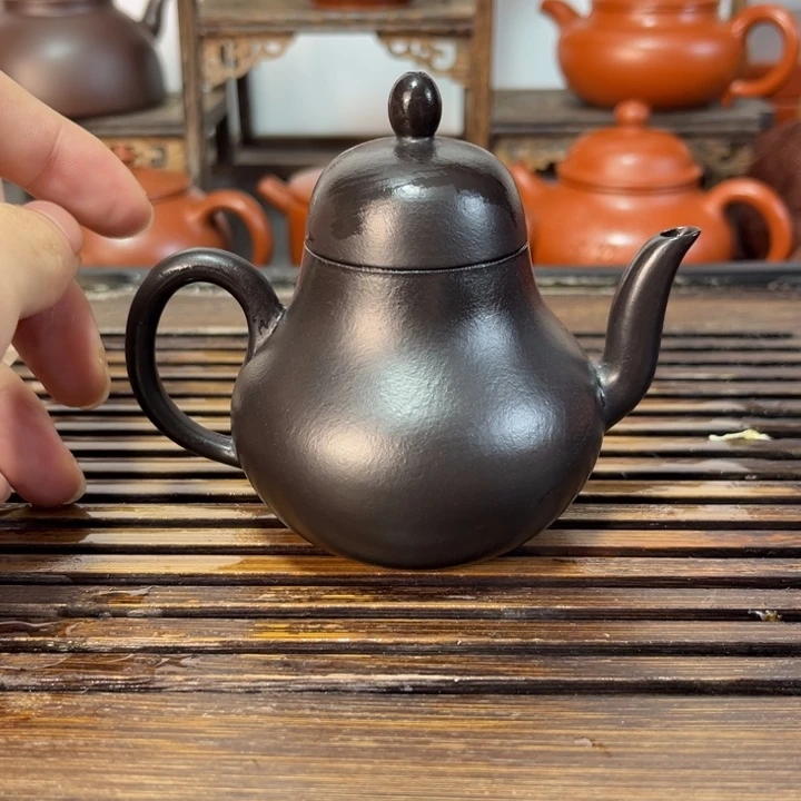 紫砂茶壶原矿紫砂手工制作