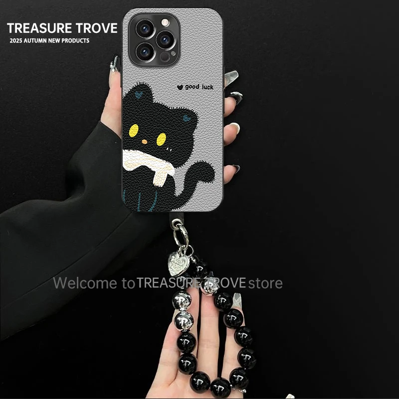 适用于苹果17华为OPPO小米VIVO高颜值个性新颖电镀小羊皮壳BG0302