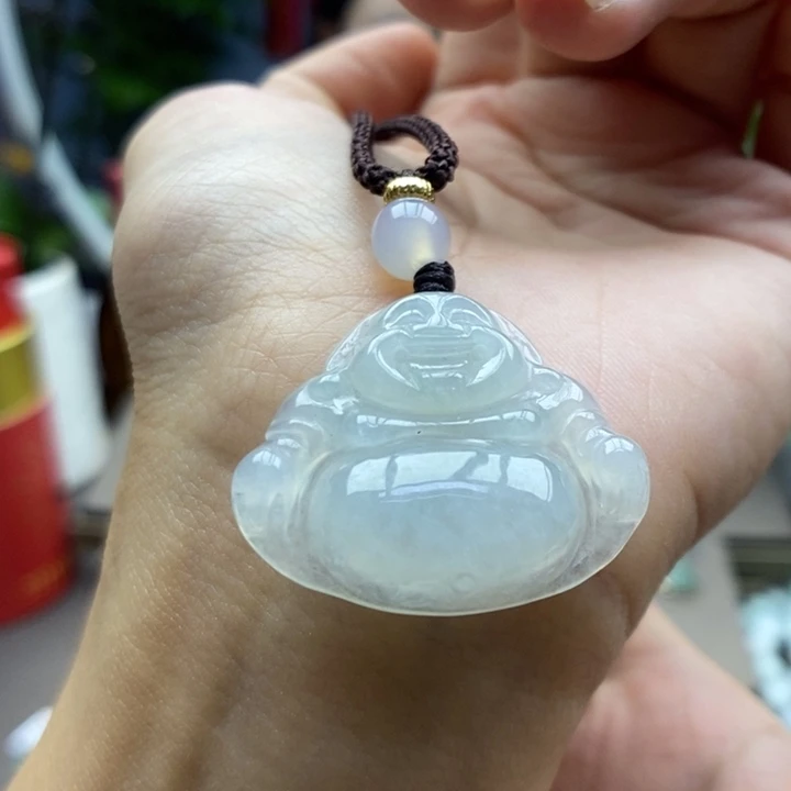 翡翠未镶嵌颈饰吊坠