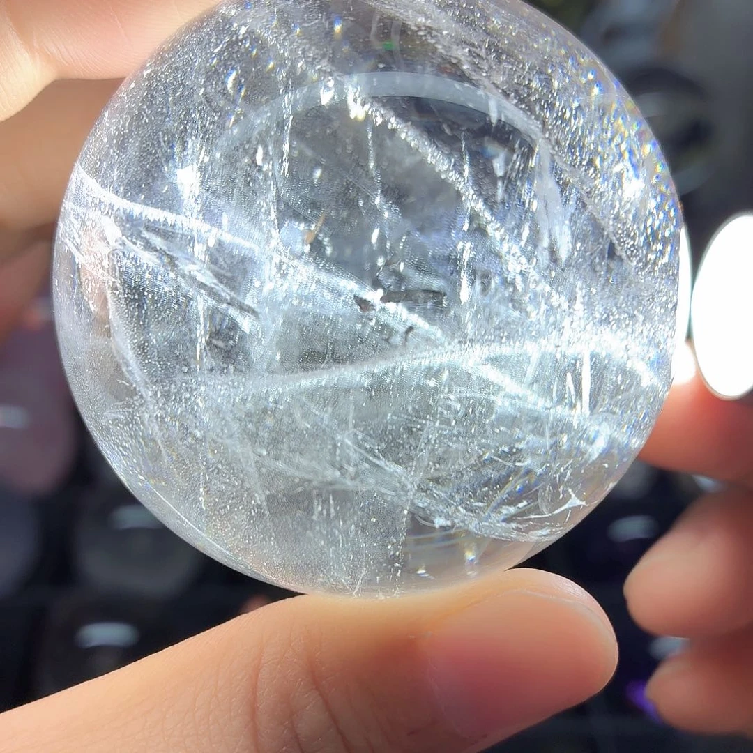 水晶珠宝半成品未镶嵌白水晶57