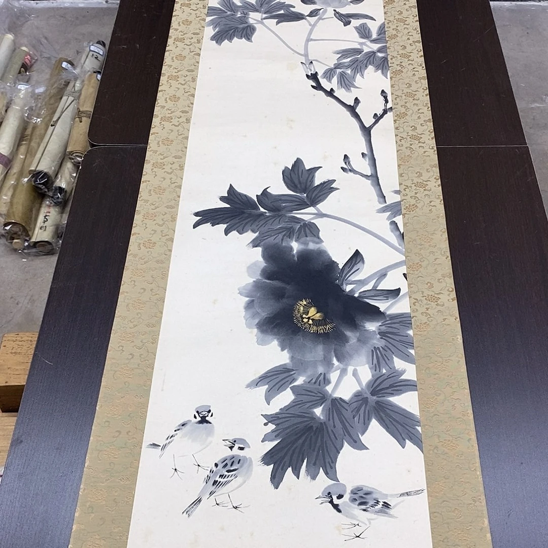 横款装饰画花鸟画