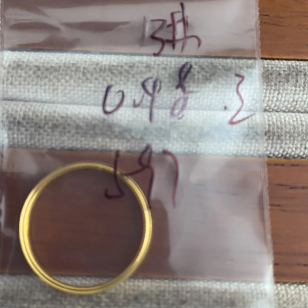 克重0.48 13号 三生三世戒指 足金999