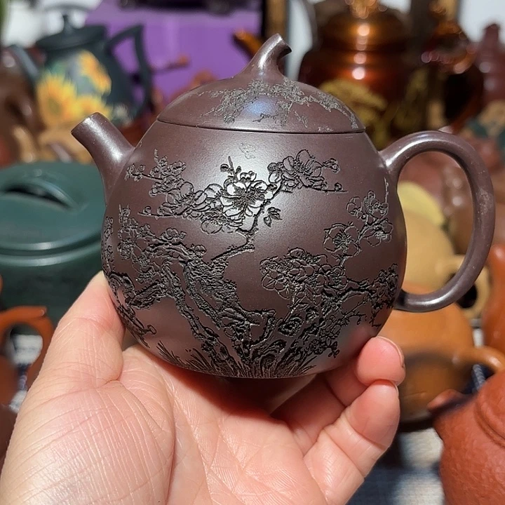 紫砂茶壶原矿宜兴紫砂