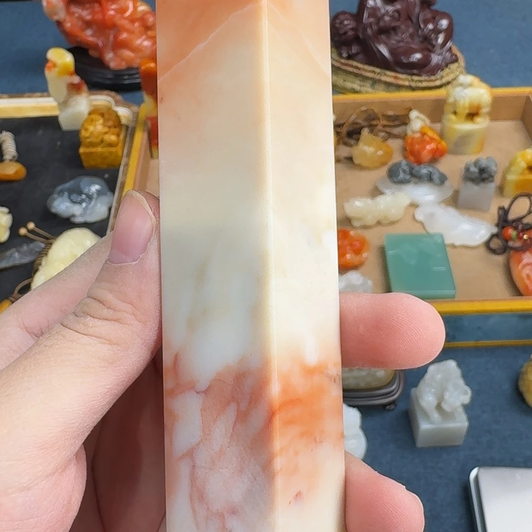 印石寿山石老挝石素章