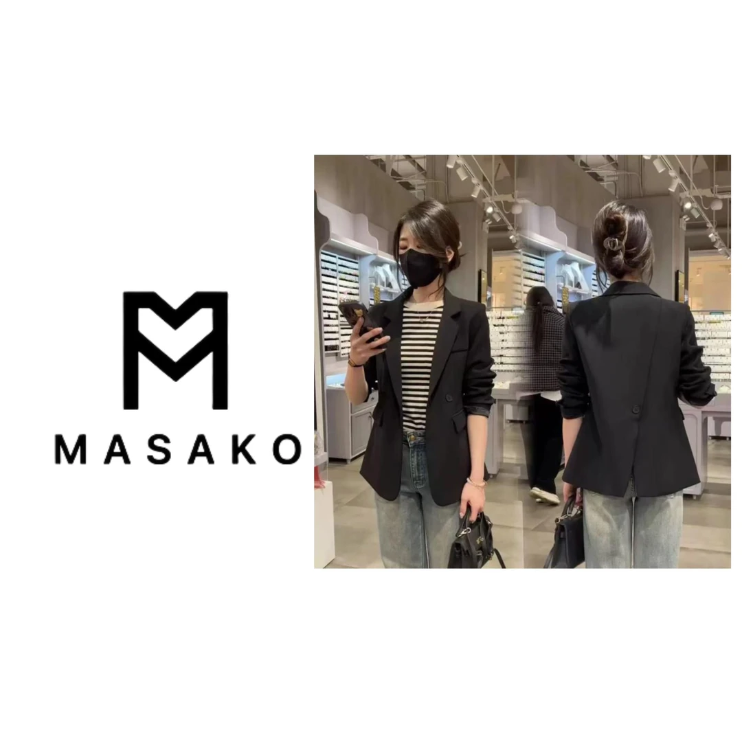 【实体店】春秋季新款#3271高级感西装外套女韩版设计感西服上衣