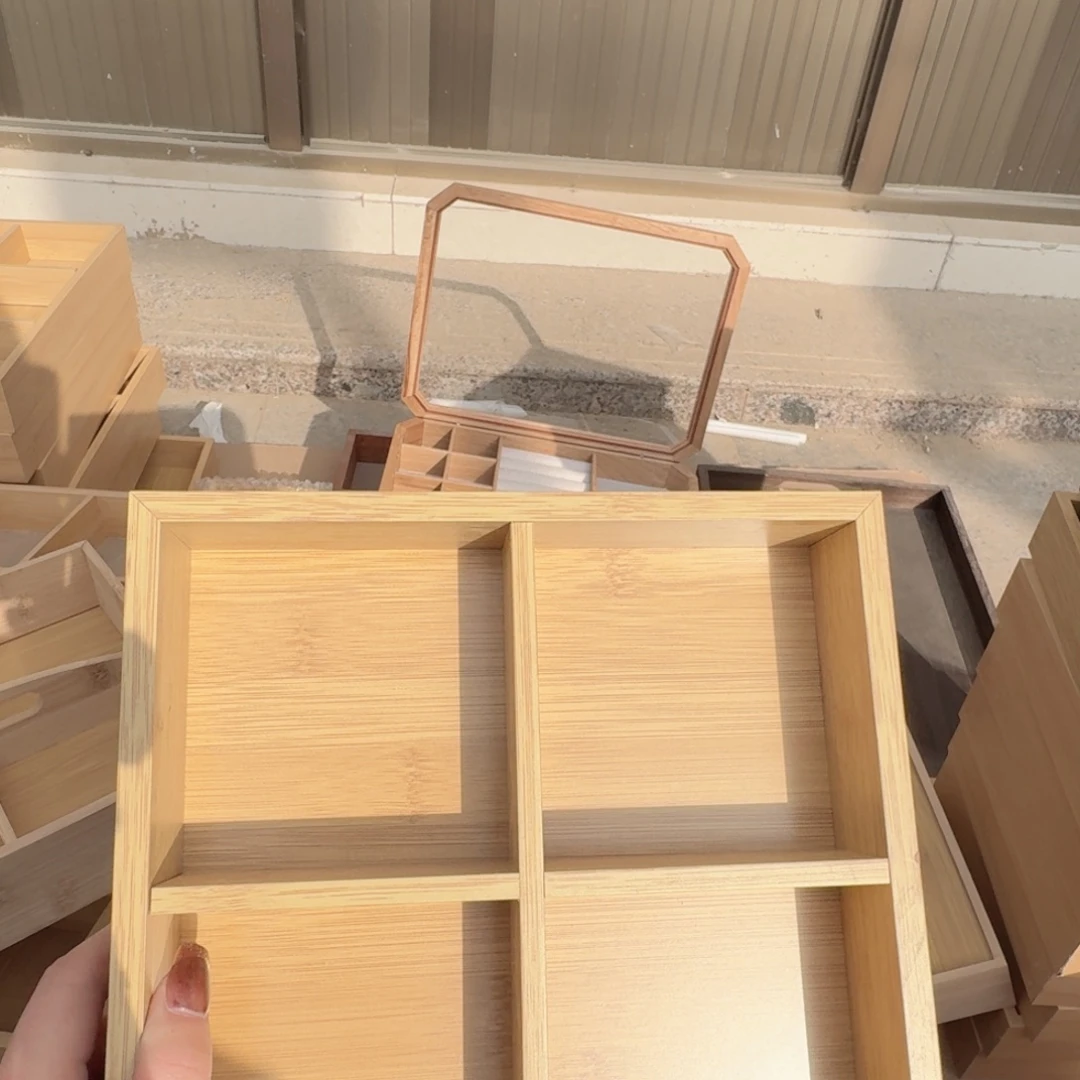 原木色四宫格微瑕疵拍下不退不换