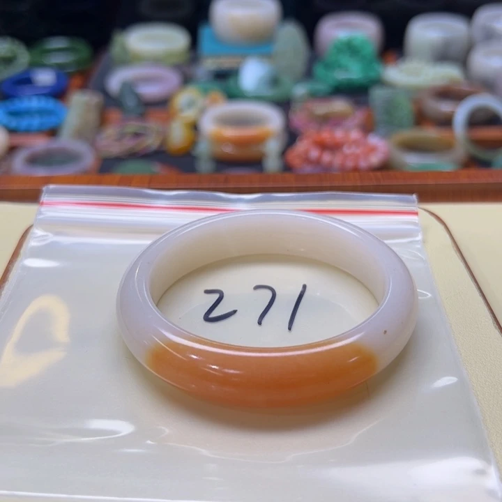 未镶嵌手镯石英质玉棉****笑271