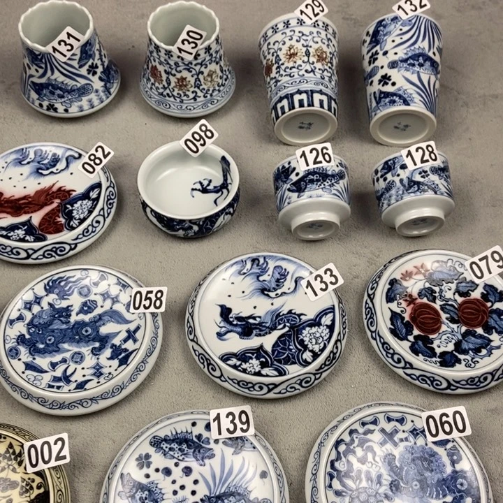 瓷片手工手绘手工制作