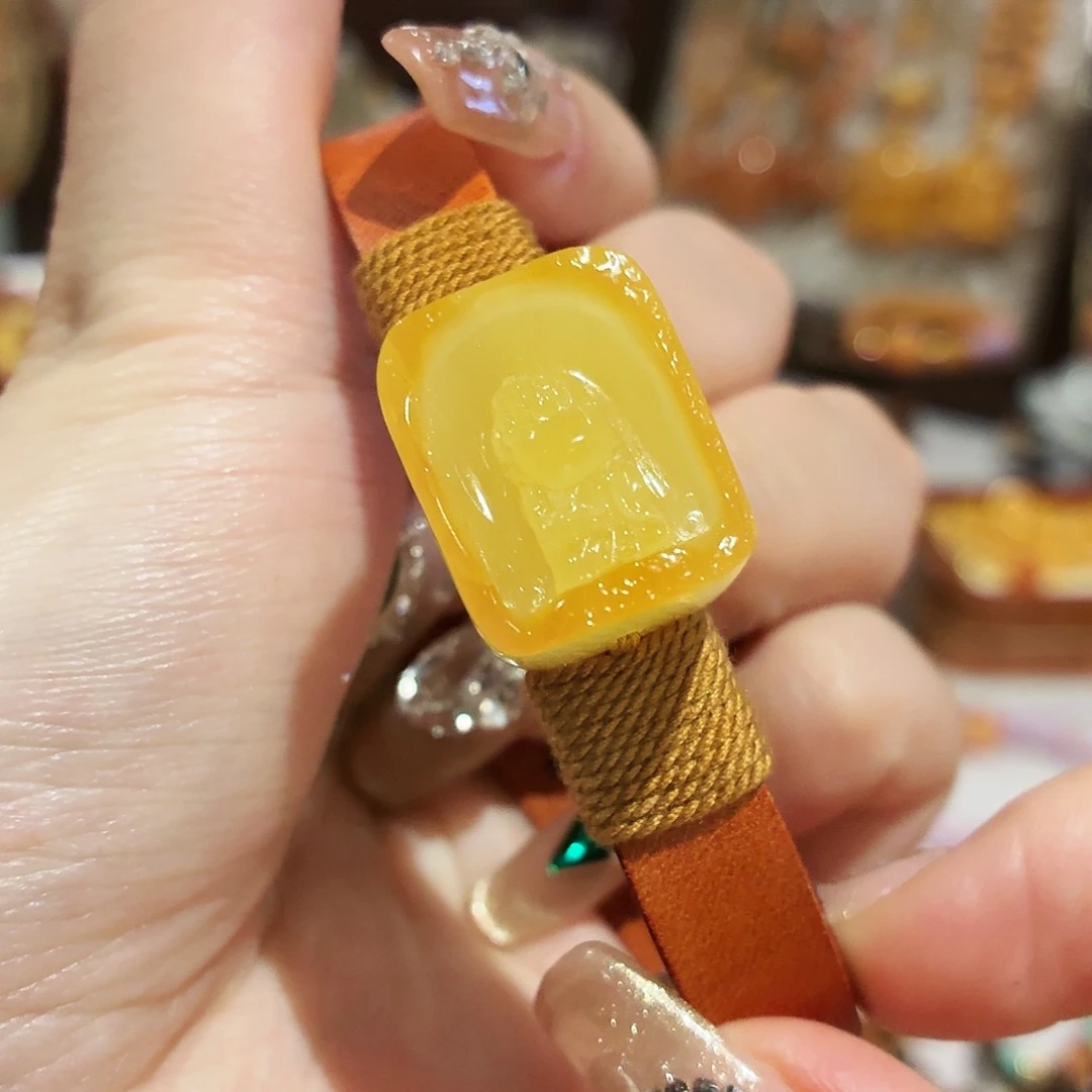 蜜蜡未镶嵌手链手串