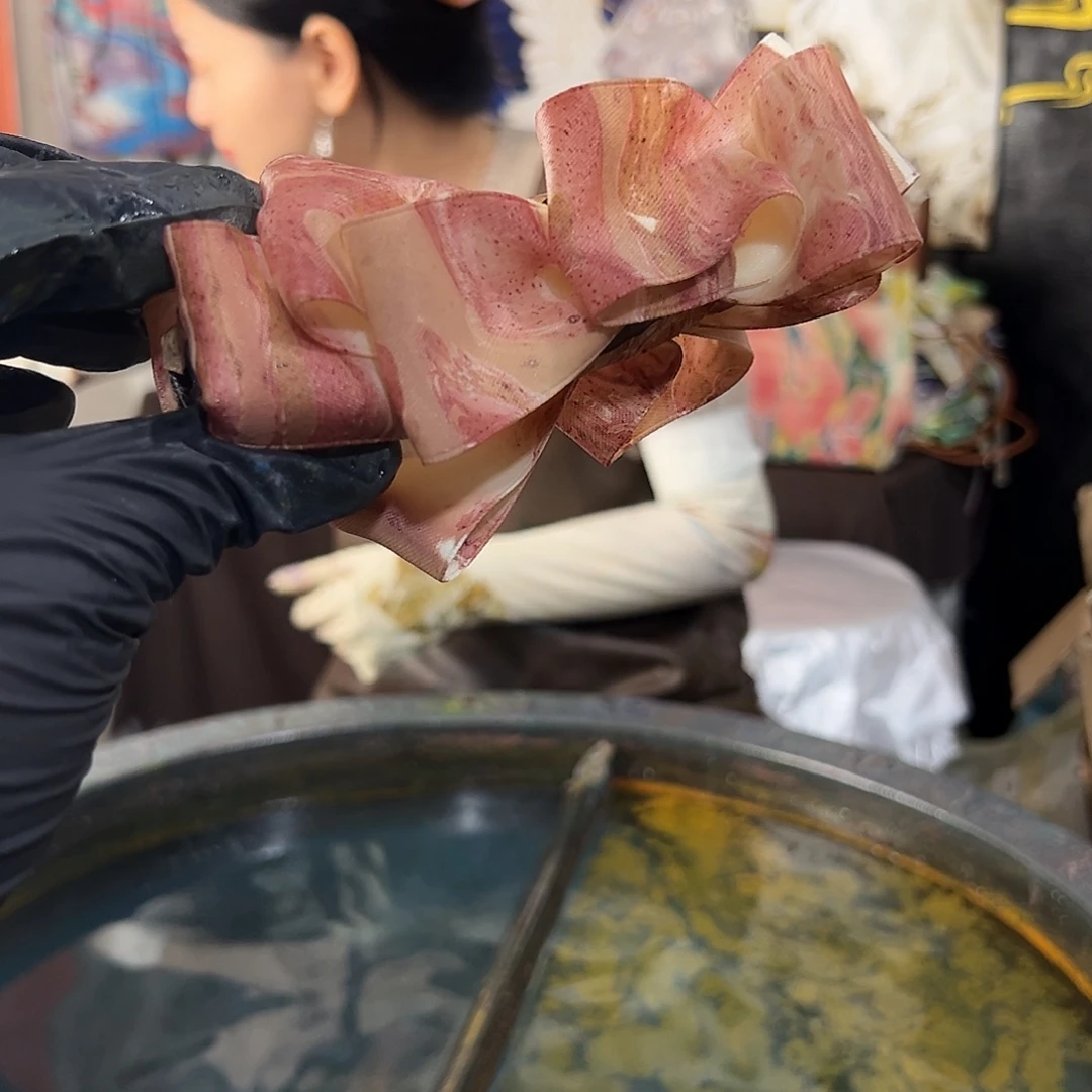 437香蕉夹干枯玫瑰手作