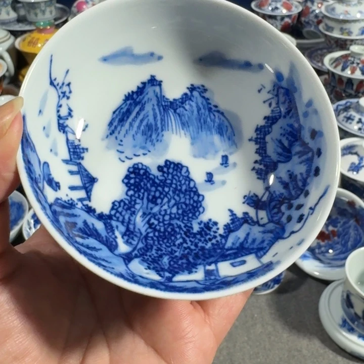景德镇手工手绘杯