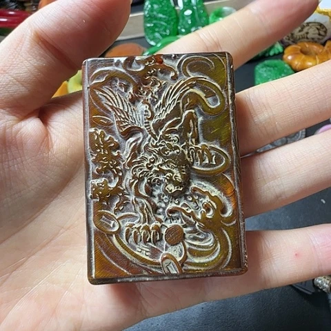 紫金钵盂菩提吊坠