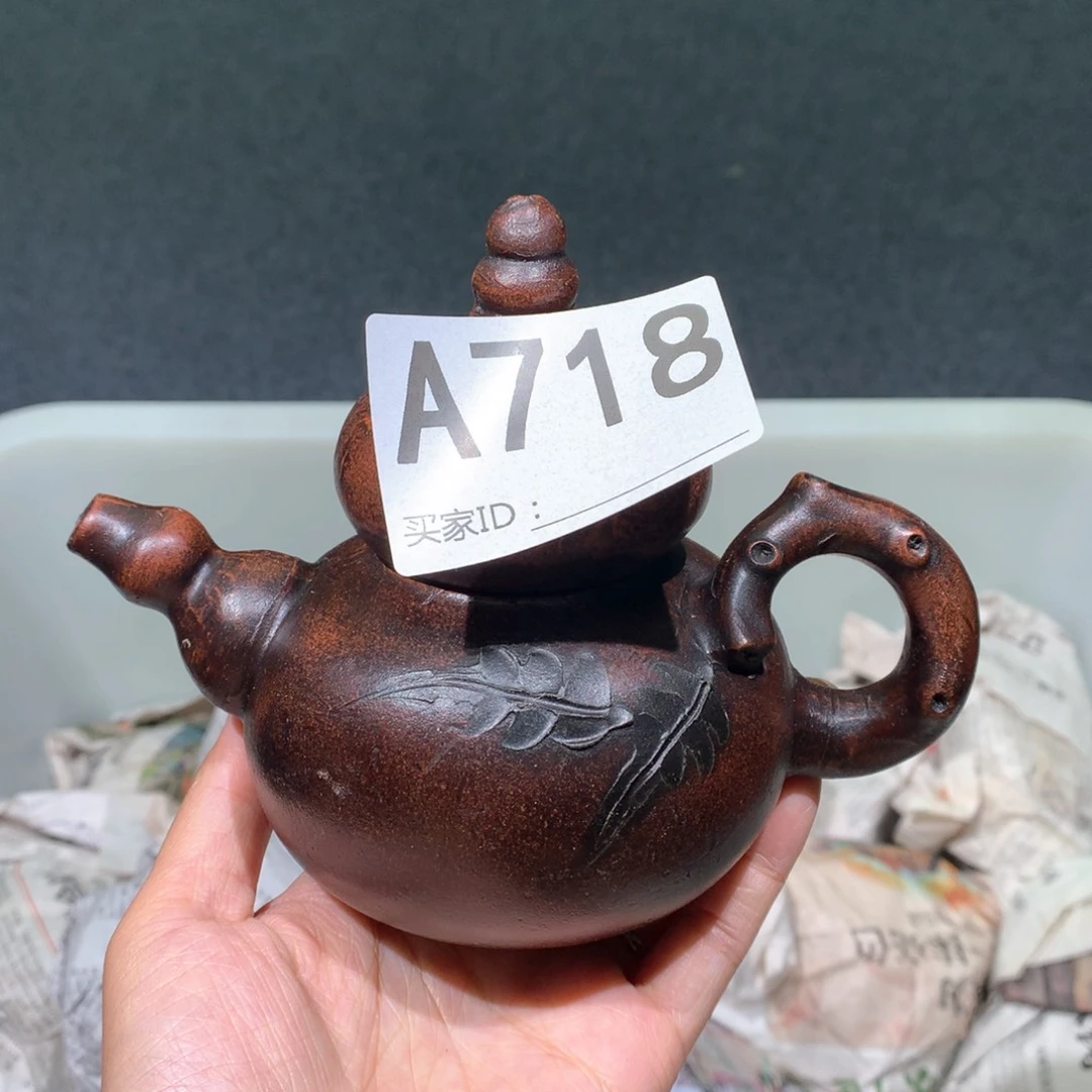 茶壶粗砂紫砂茶壶718