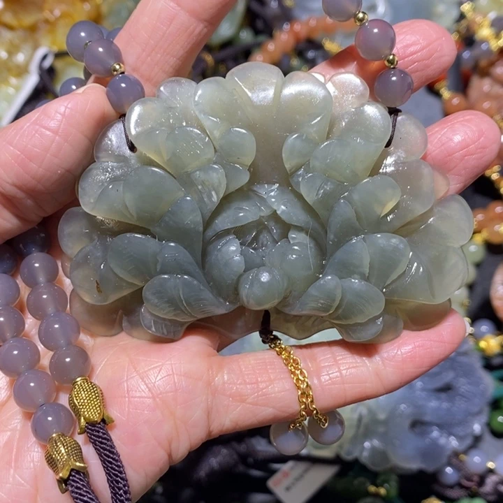 岫玉岫玉吊坠未镶嵌