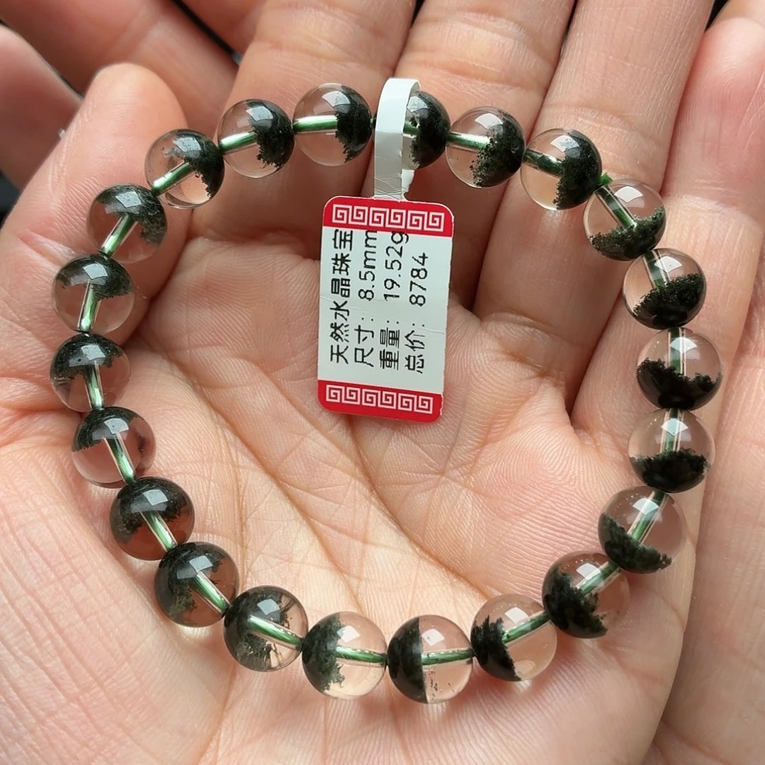 水晶手串未镶嵌天然水晶