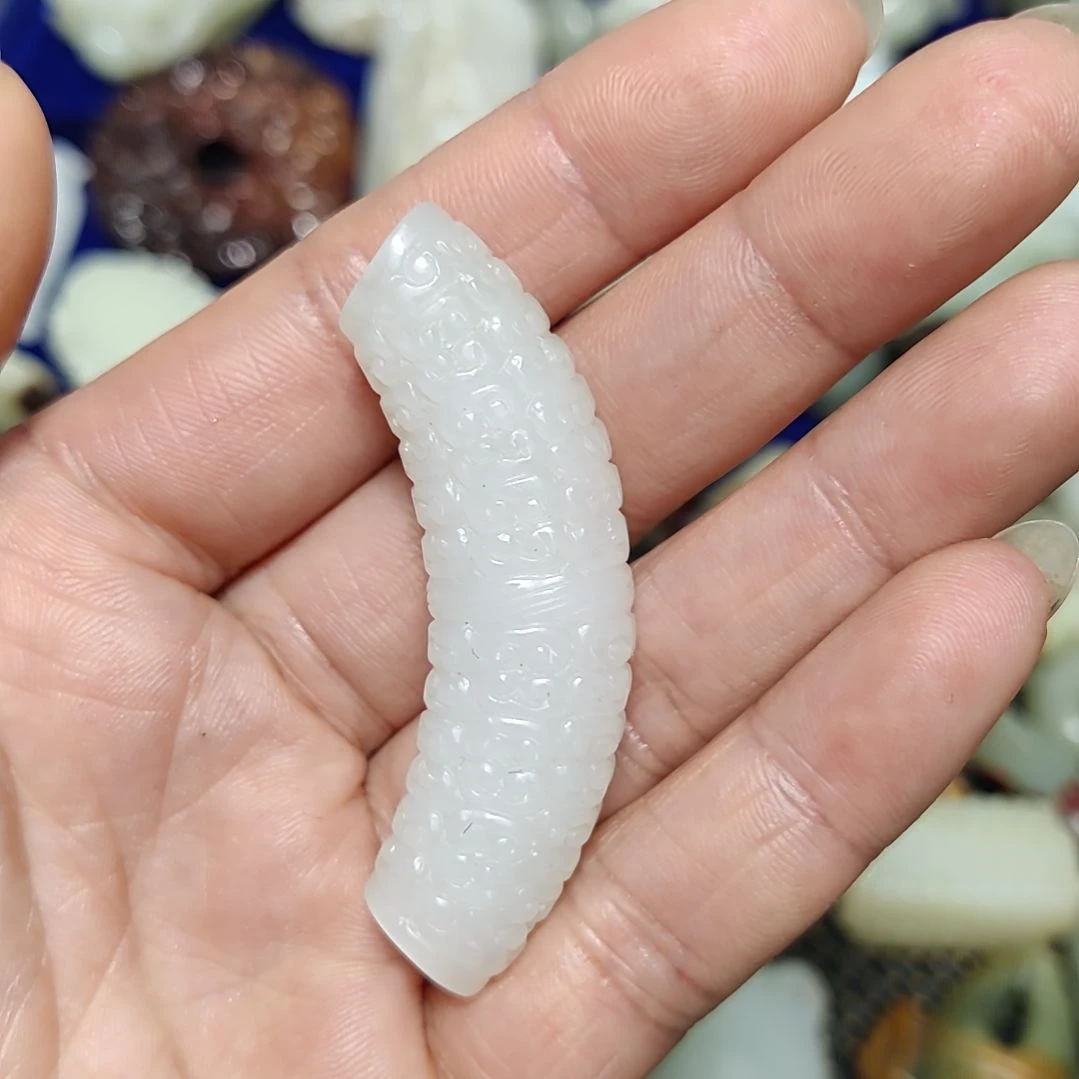 和田玉车挂未镶嵌用****3