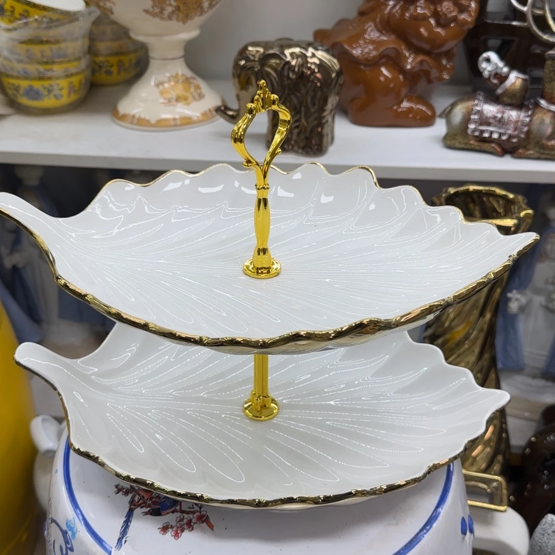 瓷片陶瓷工艺花瓶摆件