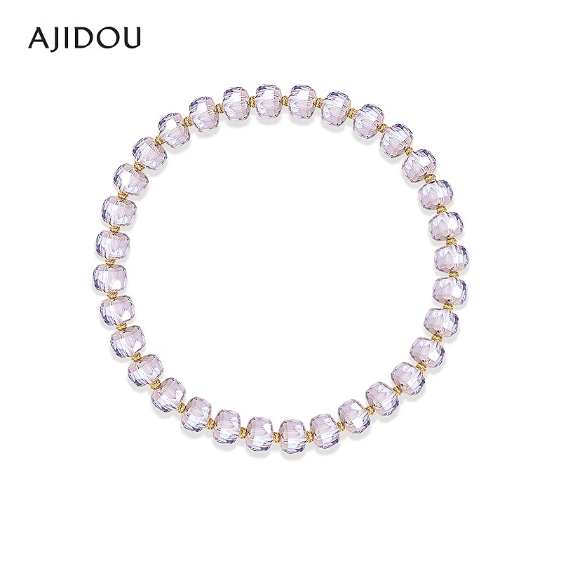 铜合金仿水晶手链 AJIDOU阿吉豆手链女款仿水晶合金手串【CH】