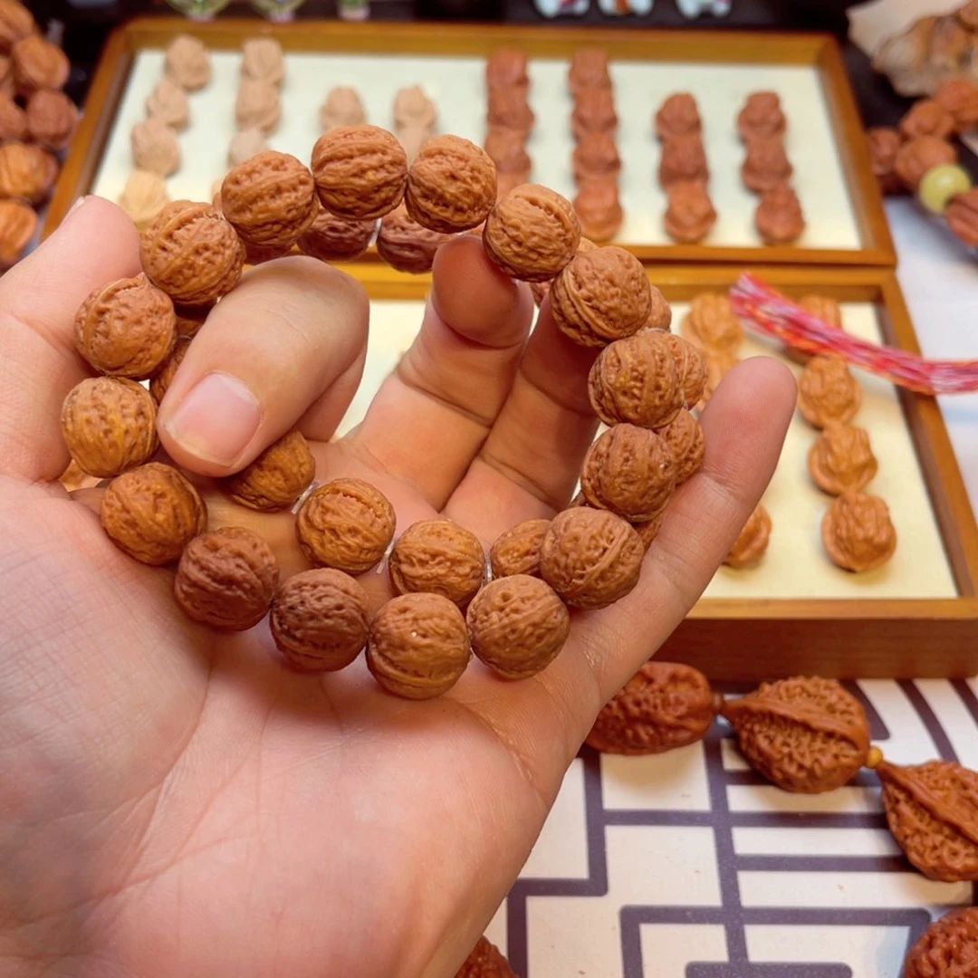 文玩核桃手串元宝粗筋
