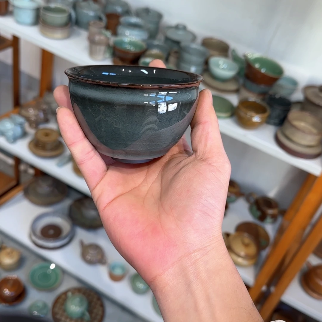 小金茶具青瓷茶器