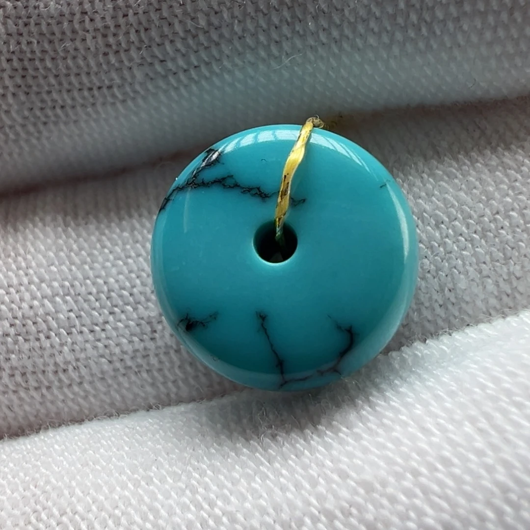 绿松石未镶嵌配饰11×5.6