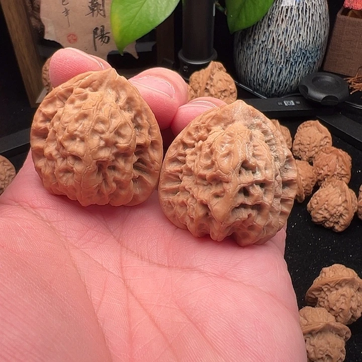 文玩核桃把件山一代原生态佛肚40尺 体验对 精