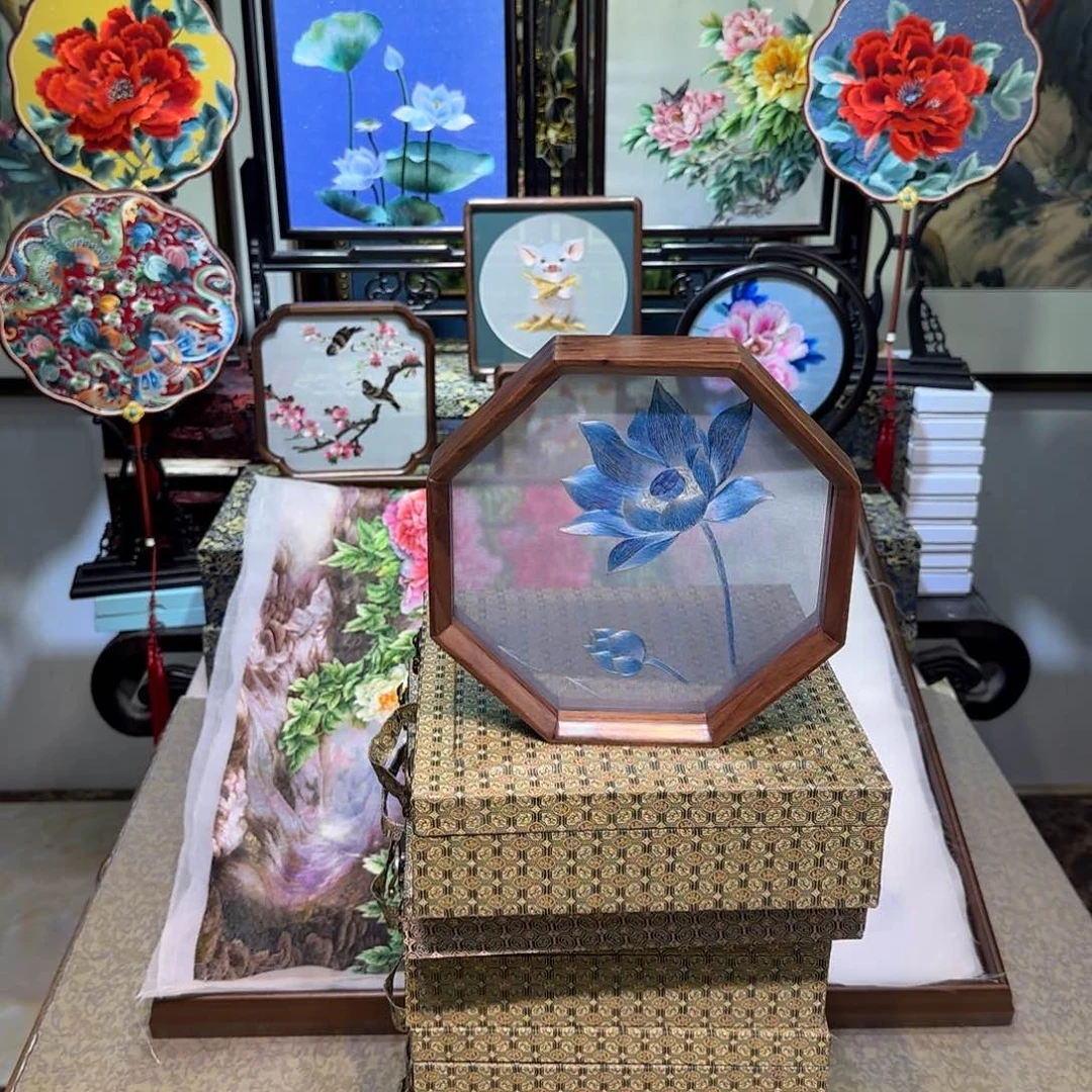 刺绣刺绣工艺精湛