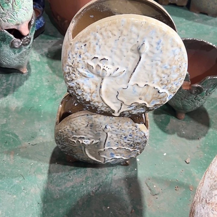 紫砂花盆次品次品次品
