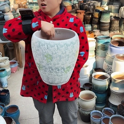 25口31高一个盆子。