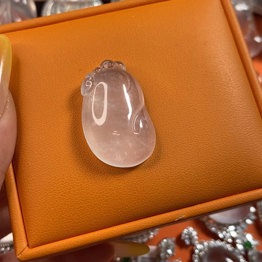 石英质玉福瓜未镶嵌