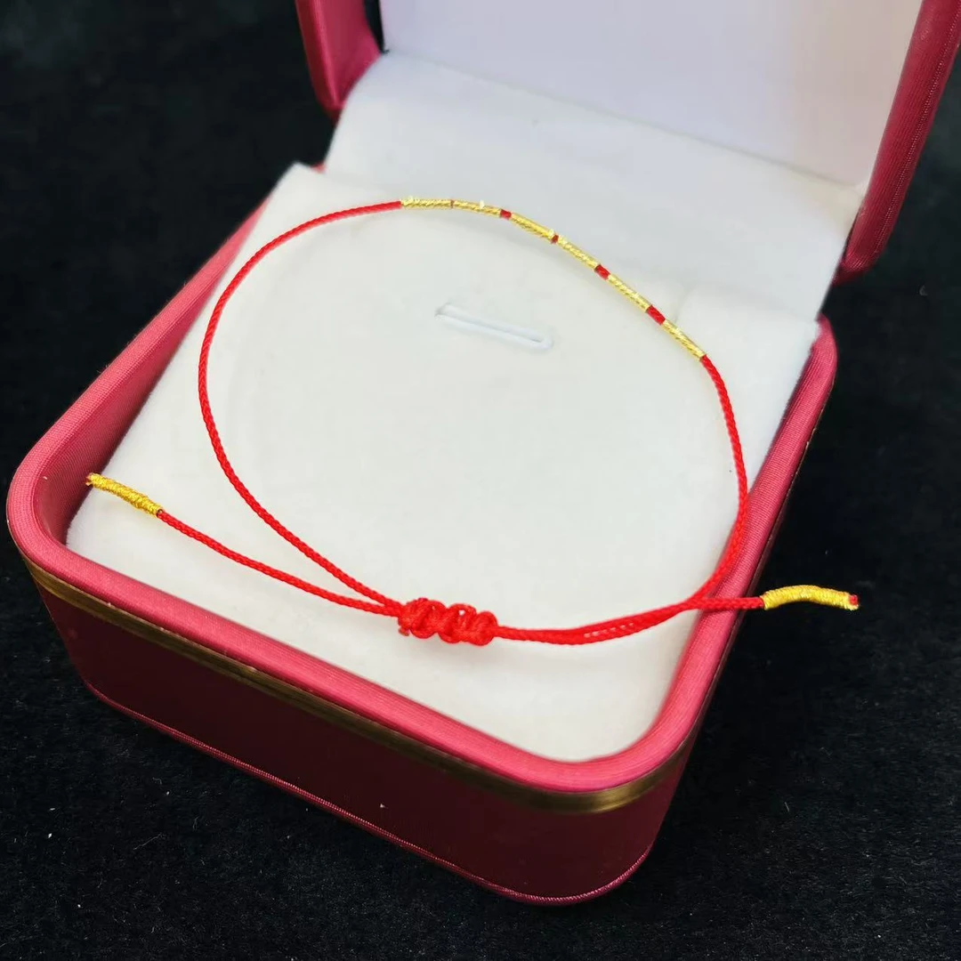 杨教授珠宝18K金配件 节节手绳 配件