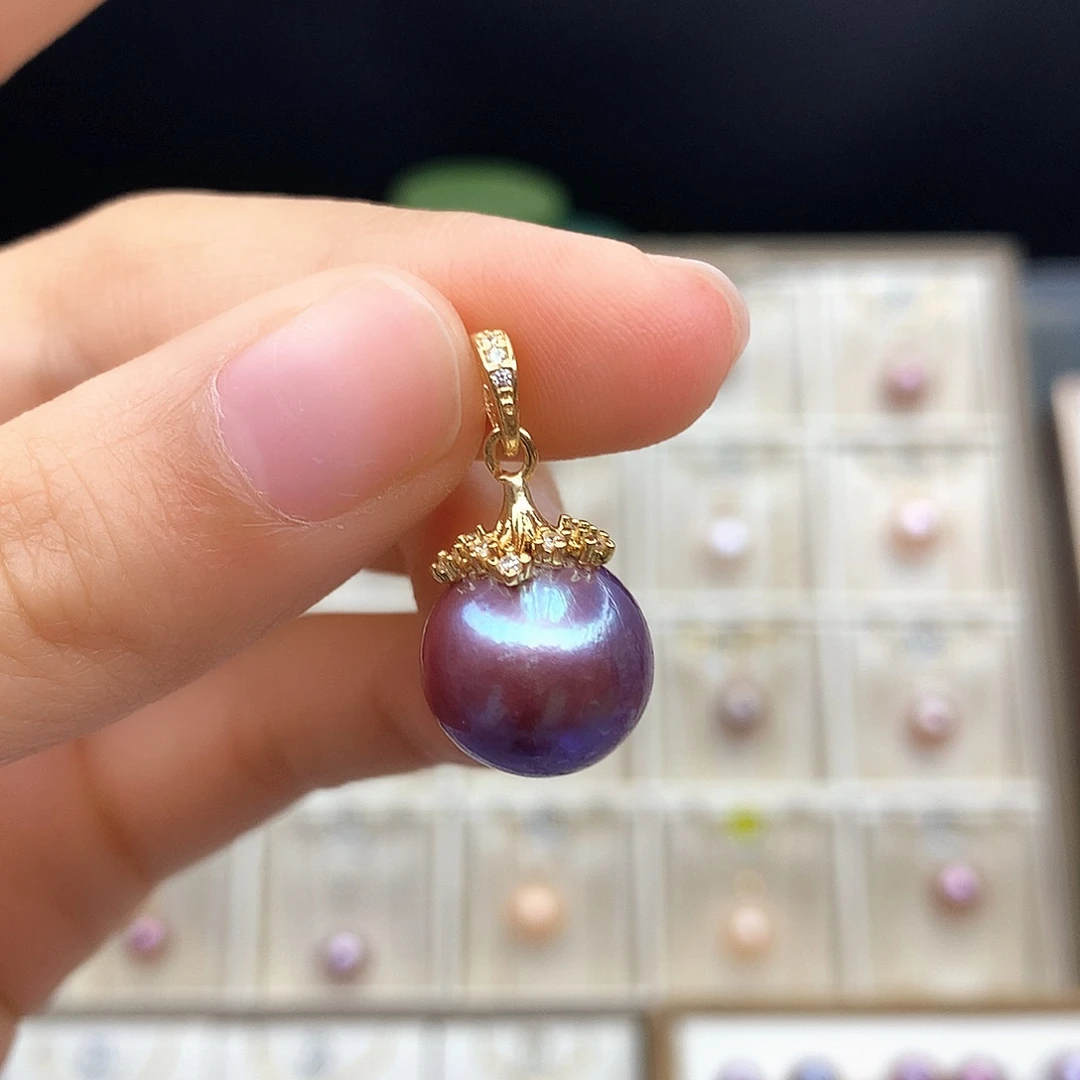 淡水珍珠颈饰合金