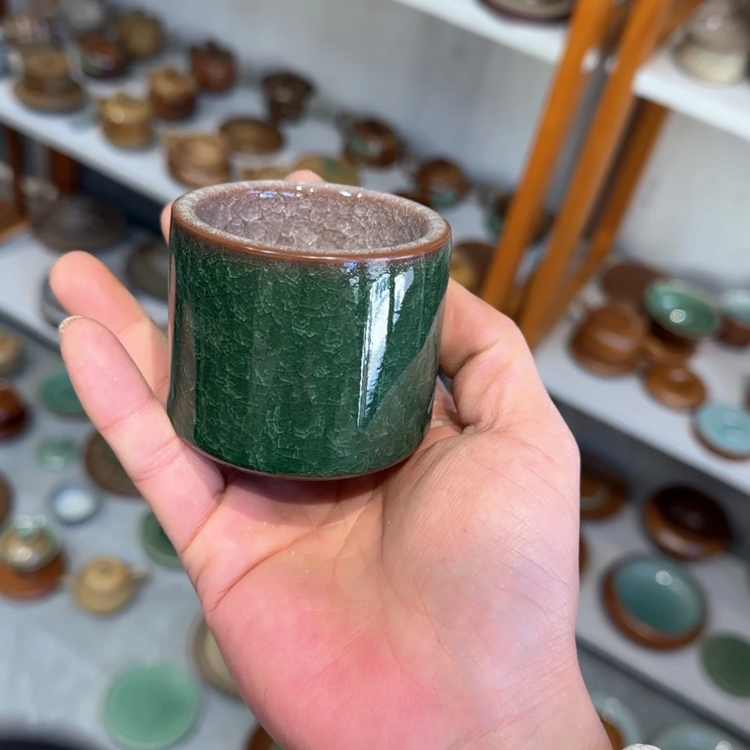 小金茶具青瓷茶器
