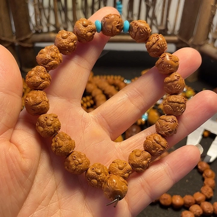 橄榄核手串/手链龙纹